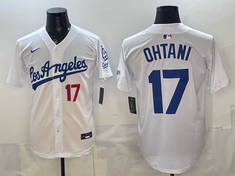 Men Los Angeles Dodgers #17 Ohtani white Game 2026 Nike MLB Jersey 4014001->->MLB Jersey